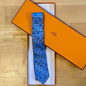 Boys Hermes Silk Tie